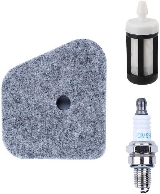 Tuneup kit Filter Spark Plug 4180-007-1800, 4180 007 1800, 41800071800 Compatible with STIHL Kombi Engine Model KM90, KM110, KM100, KM130. OEM