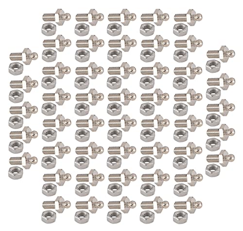 Vis filetées M5 x 10 LOXX lot de 50 pour un serrage mécanique stable