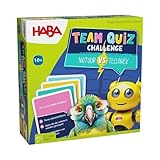 Haba Quizspiel Team Quiz Herausforderung Natur vs. Technik Lernspiel