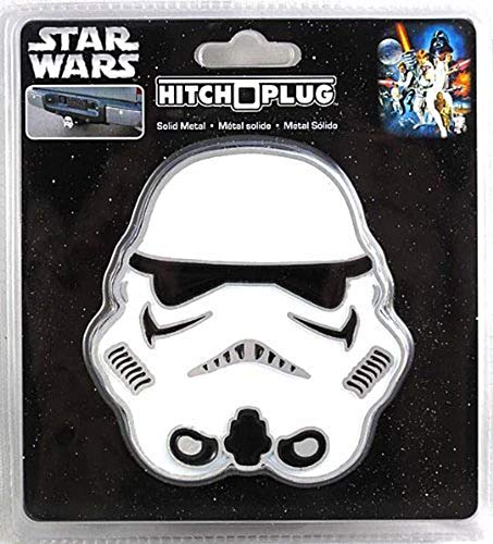 Plasticolor 002280R01 Star Wars Storm Trooper Metal Hitch Receiver Cover #TOP1
