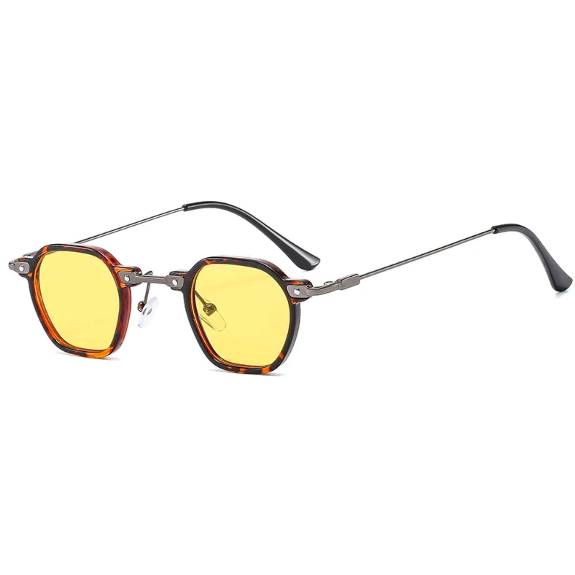 augen By Visions India Retro Vintage Square Abstract Unisex Non-Polarized Sunglasses Uv400 Protected (167)-picture-12