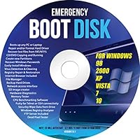 Ralix Windows Emergency Boot Disk - For Windows 98, 2000, XP, Vista, 7, 10 PC Repair DVD All in One Tool (Latest Version)