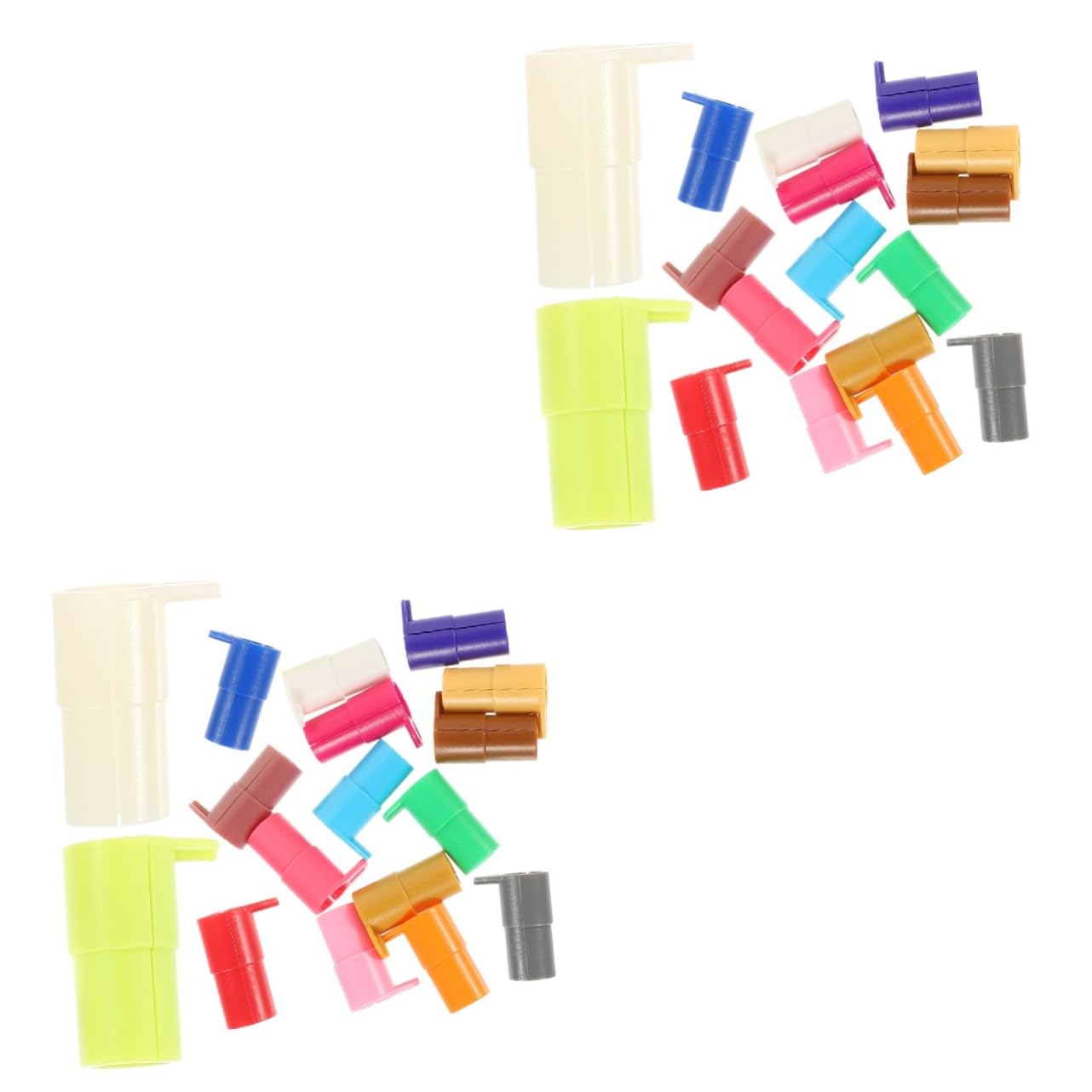 SEWACC 3sets 17pcs Pen Adapters for Cutterbar Compatible with Cricut Maker Easy Installation Accurate Positioning Durable Accessories for Alignment 17pcs*3