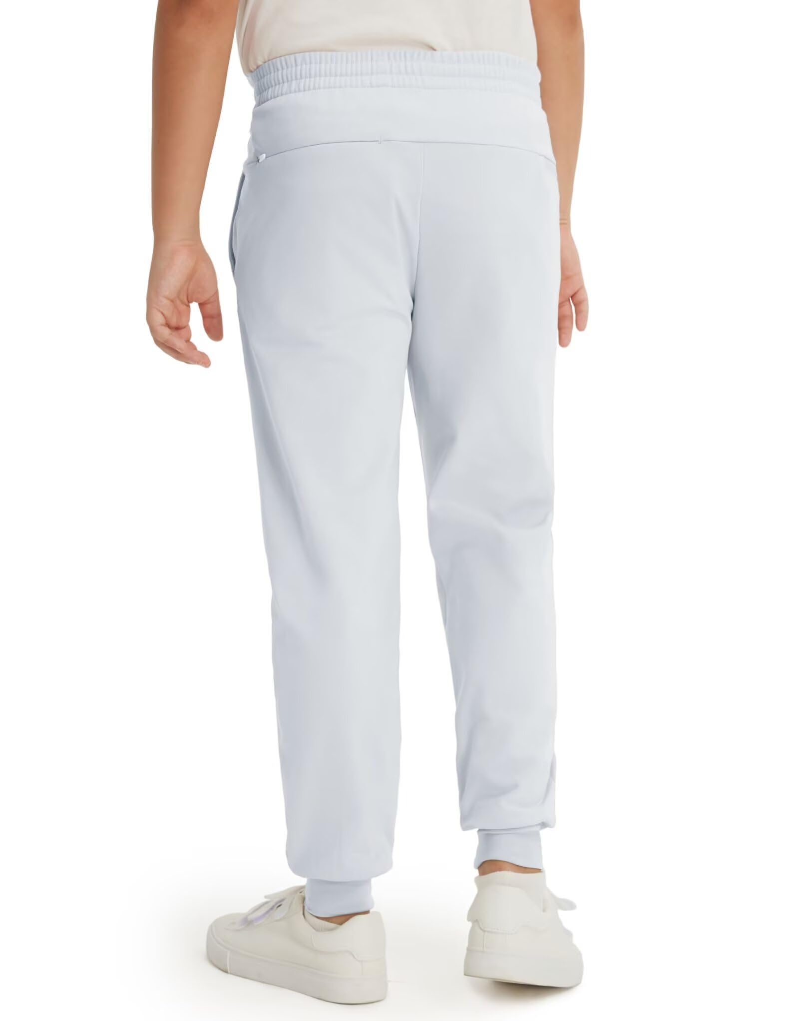 M MAELREG Fleece-Jogginghose für Jungen, dehnbar, wasserabweisend, Golf-Jogginghose für Jungen, mit Reißverschlusstaschen, athletische Trainingshose
