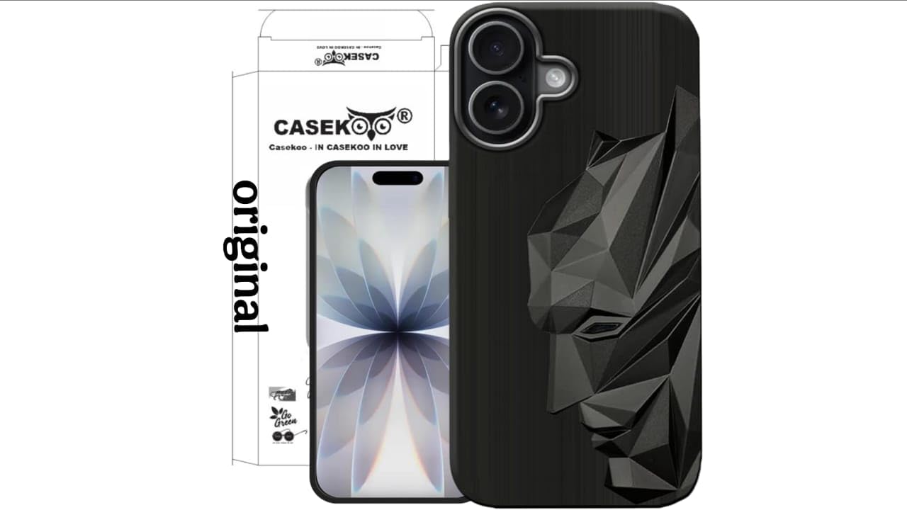 CASSETiFY バットマン iPhoneケース ブラック iPhone17 CASEKOO Back Cover for iPhone 17 Soft Silicone Shock Proof Black