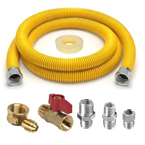 Gas Dryer Connector Kit for Installing Gas Appliance 48 Inches