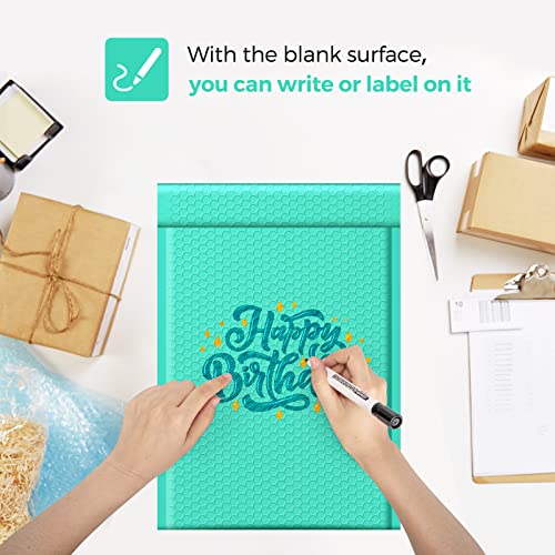 Fuxury-Bubble-Mailers-105x16-Inch-25-Pack-Self-Seal-Padded-Envelopes-Large-Shipping-Envelopes-Waterproof-Padded-Mailers-Bubble-Bags-for-Mailing-Packaging-Small-Business-Teal-5