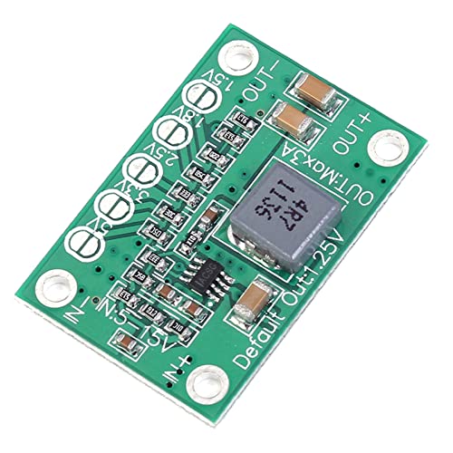 DADAKEWIN Step Down Power Module Universal Einstellbare Buck-Spannungswandler- Platine 3A for LCD 5-16V. Bis 1.2. 5V/ 1, 5 V / 1, 8 V / 2, 5 V / 3, 3V/ 5V (Size : Step Down Power Module) Cover