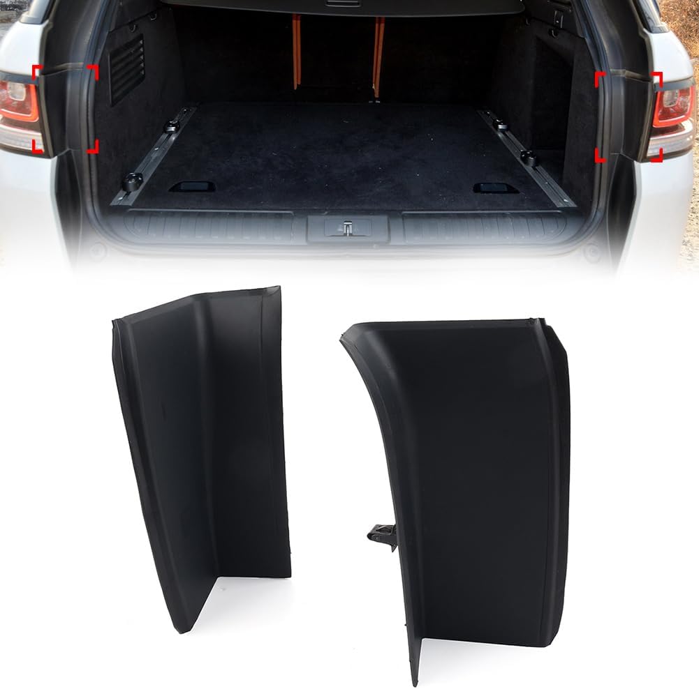 Three T FSFY Auto Tail Light Trim Cover ABS Corner Moulding Trim for Land Rover for Range Rover Sport 2014-2017,1 Pair