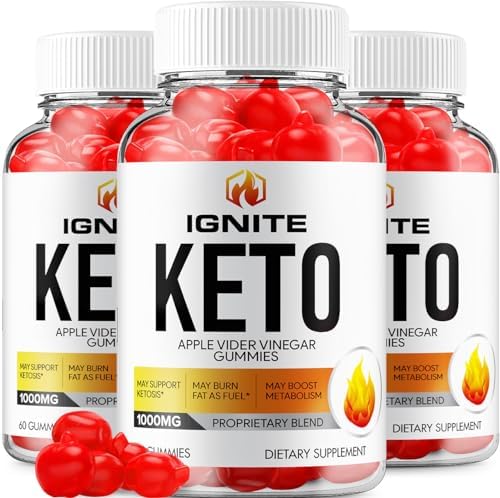 (3 Pack) Ignite Keto ACV Gummies – Official – Keto Ignite ACV Advanced Formula Shark Plus Tank Apple Cider Vinegar Dietary Supplement B12 Beet Root Juice Men Women (180 Gummies) (3 Pack) Ignite Keto ACV Gummies – Official – Keto Ignite ACV Advanced Formula Shark Plus Tank Apple Cider Vinegar Dietary Supplement B12 Beet Root Juice Men Women (180 Gummies)