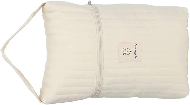 Bnineteenteam Diaper Bag Organizing Pouches,Portable Handheld Large Capacity Cotton Diaper Storage Bag Pouch