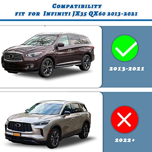 Estribos laterales para Infiniti JX35 QX60 2013-2021 miniatura 3