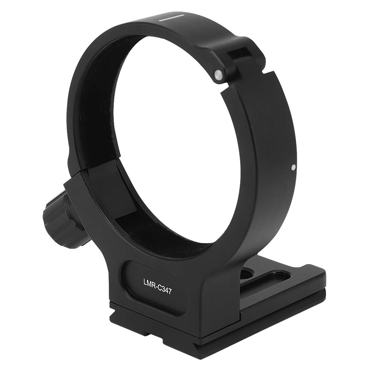 Haoge LMR-C347 - Anillo de montaje para trípode de objetivo para Canon EF 400mm f/5.6L USM, EF 70-200mm f/4L USM, EF 70-200mm f/4L IS USM lente incorporada Arca Swiss placa de repuesto AII (B)