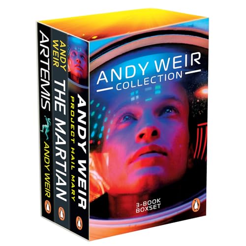 Image of ANDY WEIR 3 BOOKS BOXSET: Andy Weir 3 Books Boxset: Project Hail Mary, The Martian and Artemis | NEW YORK TIMES Bestselling Sci-Fi Space Adventure Collection