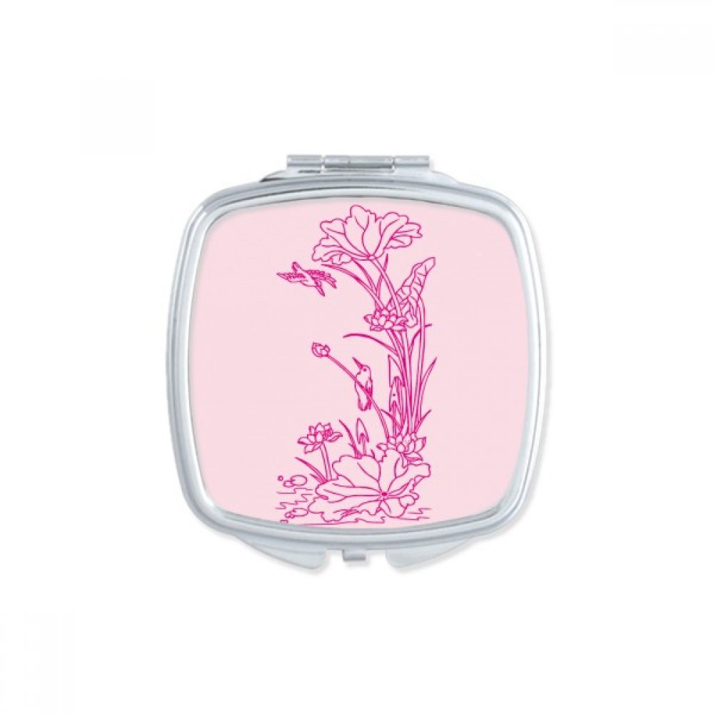 Miroir d'eau compact pour eviter les bavures de maquillage pendant la journee