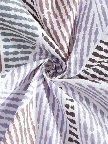 Image of Home Sizzler 210TC Triangulastripe Multicolor Single Bedsheet with 1 Pillow Cover