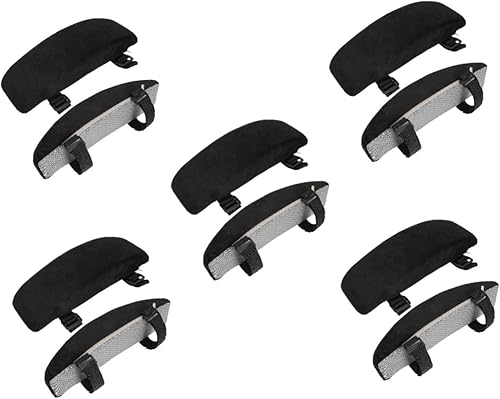 5 pares de almohadillas acolchadas para silla de videojuegos, fundas acolchadas para silla de oficina, fundas para reposabrazos de silla de ruedas,
