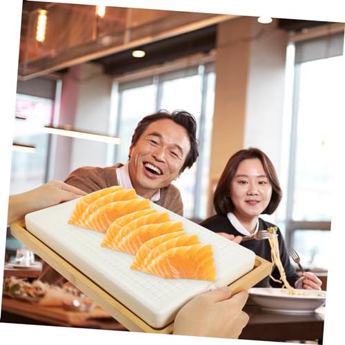 Bandeja para servir sushi y postres japonesa miniatura 2