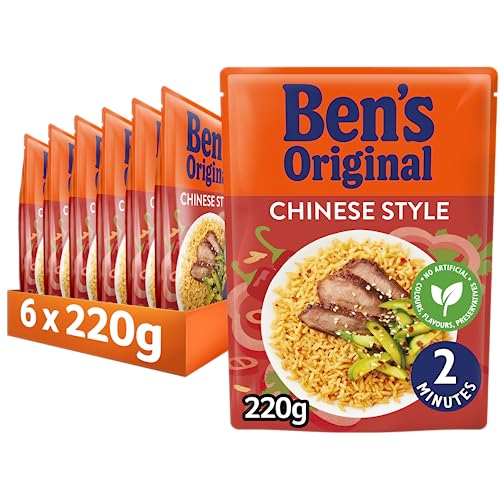 BENS ORIGINAL Chinese Style Microwave Rice Bulk Multipack 6 x 220g pouches