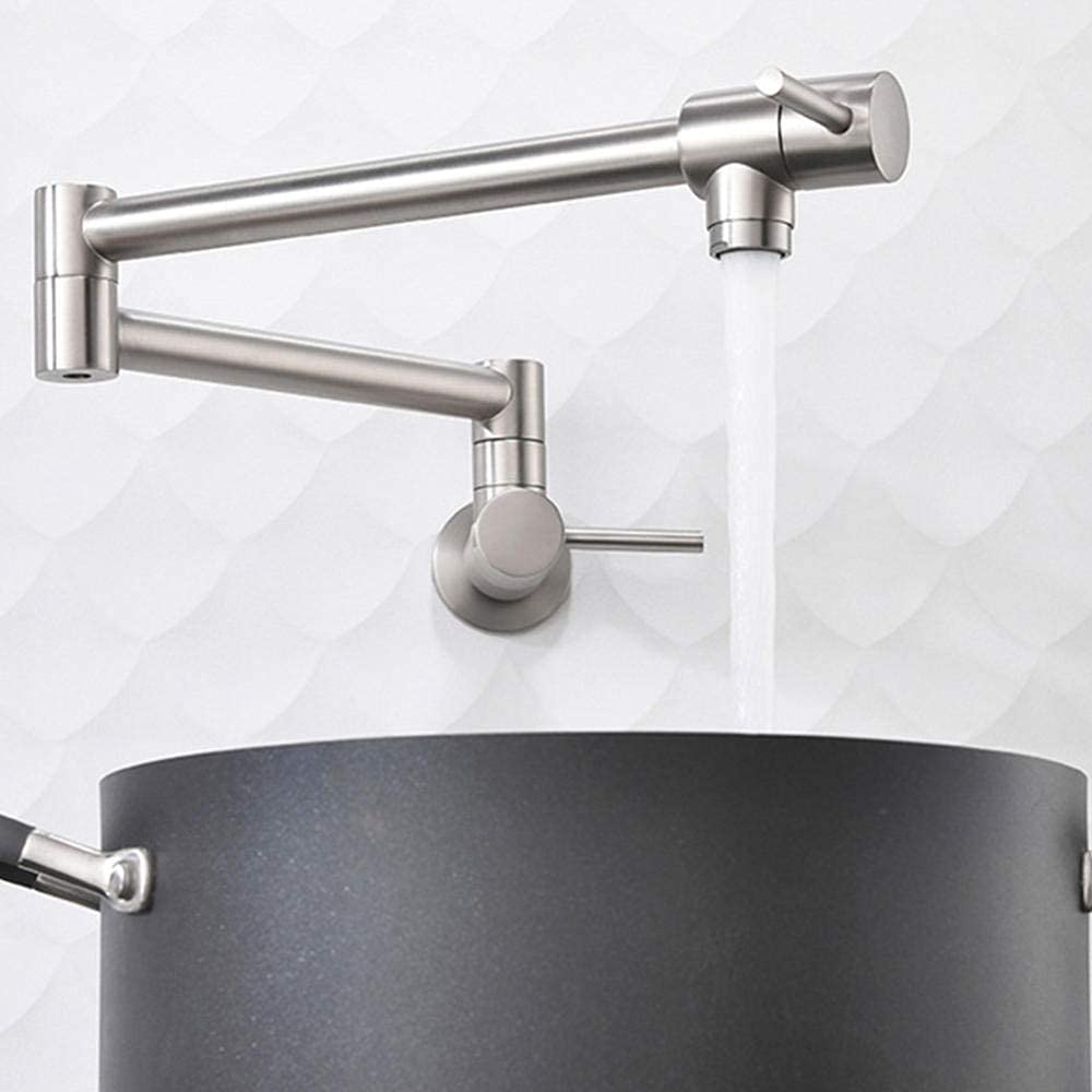 Robinet de cuisine mural pour optimiser l'espace de votre évier