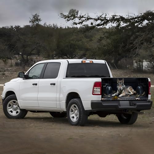Image of Turck Tailgate Wraps Decals - 66x23.6 in Tailgate Decals for Trucks, American Egale Flag Tailgate Graphics for Trucks Pickup Personalized Decoration