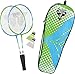 Talbot-Torro Set da Badminton 2-Attacker Junior, per Bambini, 2 Racchette più Corte 53 cm, 2 Volani, in una Borsa Preziosa, 449401