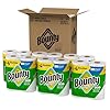 Bounty Paper Towels Select-A-Size White, Double Rolls, 82 Sheets Per Roll, 12 Count