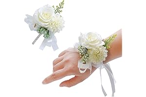 2PCS Exquisite Corsage and Boutonniere Set for Weddings and Events