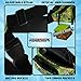 Minecraft Boys Fashion Waist Pack with Adjustable Strap, Creeper Travel Bag - Gamer Gifts (Multi)