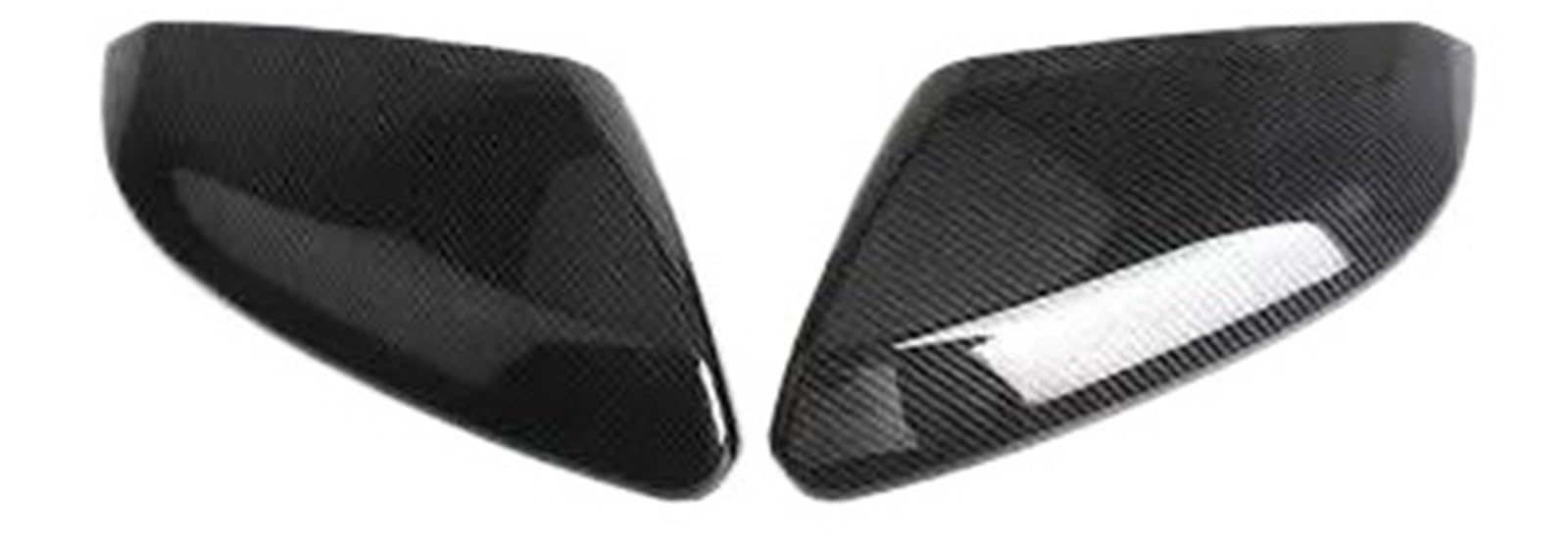 Eidash Carbon Car Rearview Mirror Cover For Civic 10Th 2016 2017 2018 2019 2020 Car Rearview Side Mirror Cover Wing Cap Sticker Rear(Carbon)