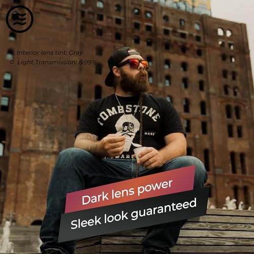 NEVEN Catacombs Men’s Polarized Sports – Edgy, Modern Rectangular Glasses - Sleek Women’s Sunglasses for Fashion, Boating.2