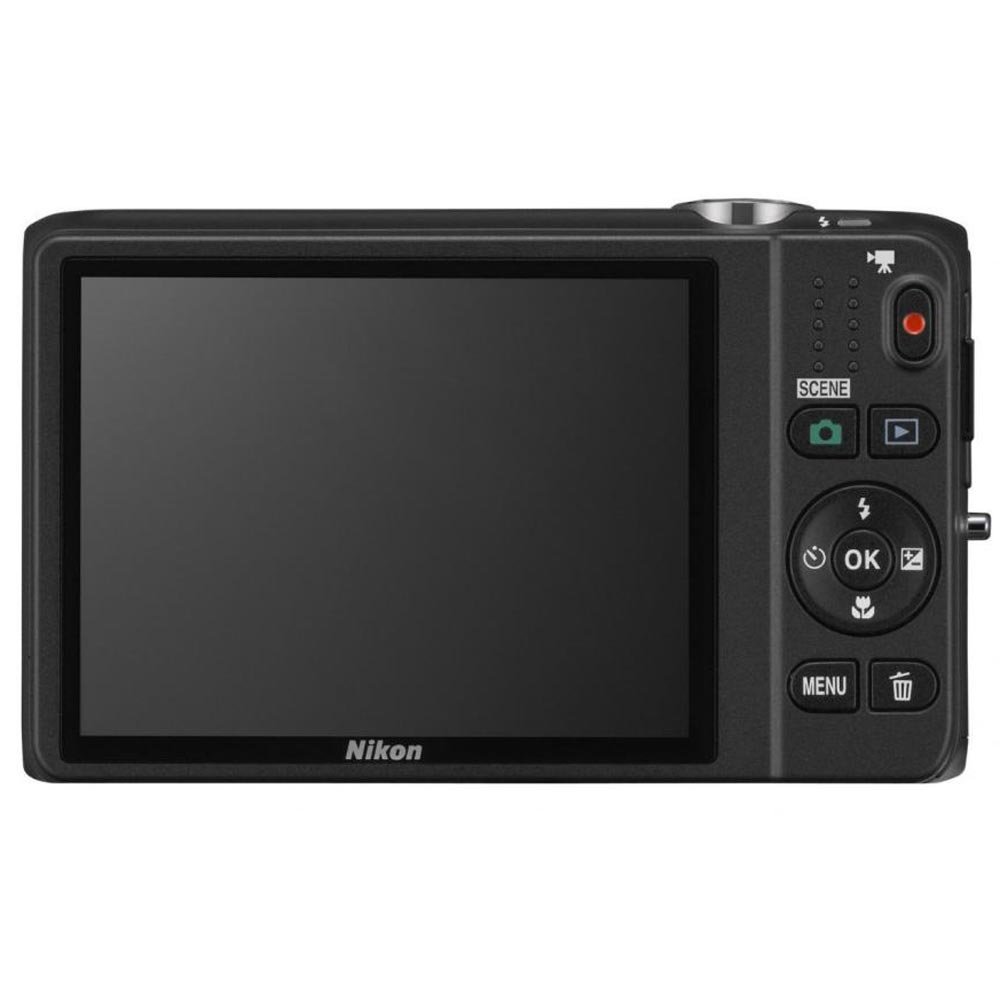 Nikon COOLPIX S6500 ブラック SDカード付き Buy Nikon Coolpix S6500 16MP Point-and-Shoot Digital Camera