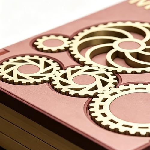 Livre sensoriel engrenages Steampunk 3D : finie la dépendance aux écrans