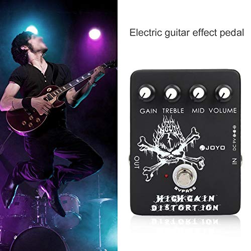 KEYREN Pédale de Guitare électrique, pédale de Dispositif d’effet de Guitare électrique à Distorsion JF-04 à Gain élevé - Les Beatles, Paul McCartney, John Lennon, RIngo Starr, George Harrison KEYREN Pédale de Guitare électrique, pédale de Dispositif d'effet de Guitare électrique à Distorsion JF-04 à Gain élevé – Image 4