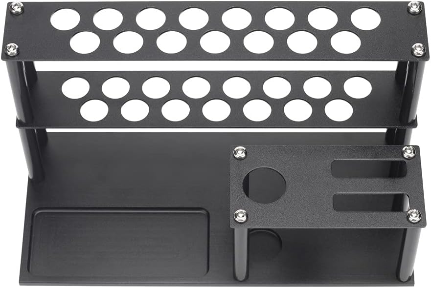 MOUDOAUER Aluminum Alloy RC Car Screwdriver Tool Organizer Holder Wrench Storage Rack Shelves Base Shelf Stand Accessories Spare Part