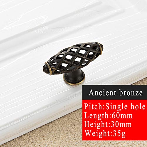 HI5 5pcs Birdcage Door Handle Antique Furniture Knobs and Handles for