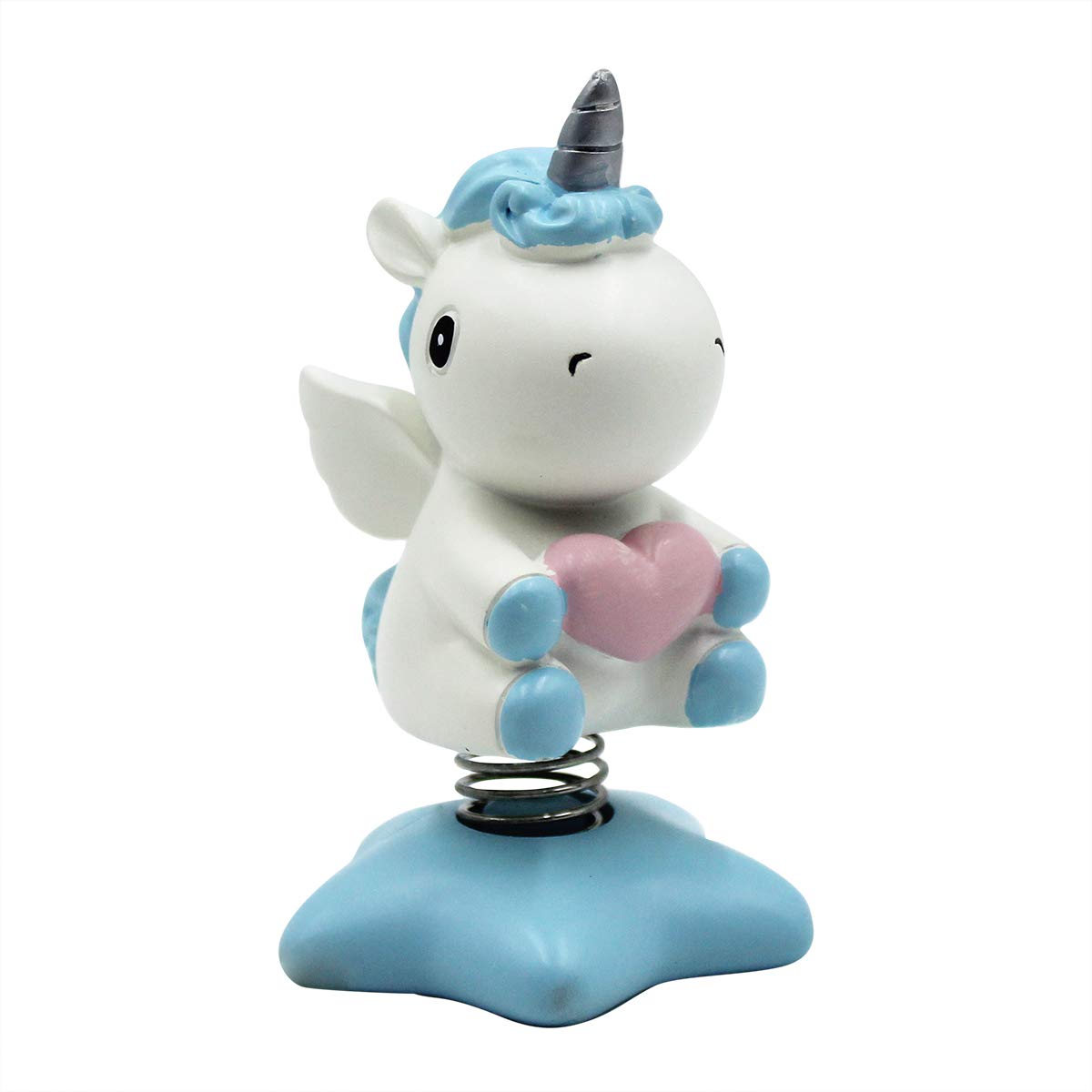 mosstyCute Unicorn Car Interior Display Figurine Dashboard Decorations Car Home Office Ornaments Decor Birthday Gift