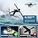 GPS Drone with Camera, 2K HD Drones for Adults, Foldable FPV Drone with GPS Auto Return, Follow Me, Circle Fly, Waypoint Fly, 5G Transmission, Gestures Selfie, Brushless Motor, 2 Batteries,Black Gray
