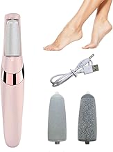 Tomdesk Pedicure Elettrico Professionale, Ricaricabile Pedicure per Lima Per E Talloni, 2 Velocità & Luci a LED, Attrezzi per Cura dei Piedi per Talloni Screpolati, Calli