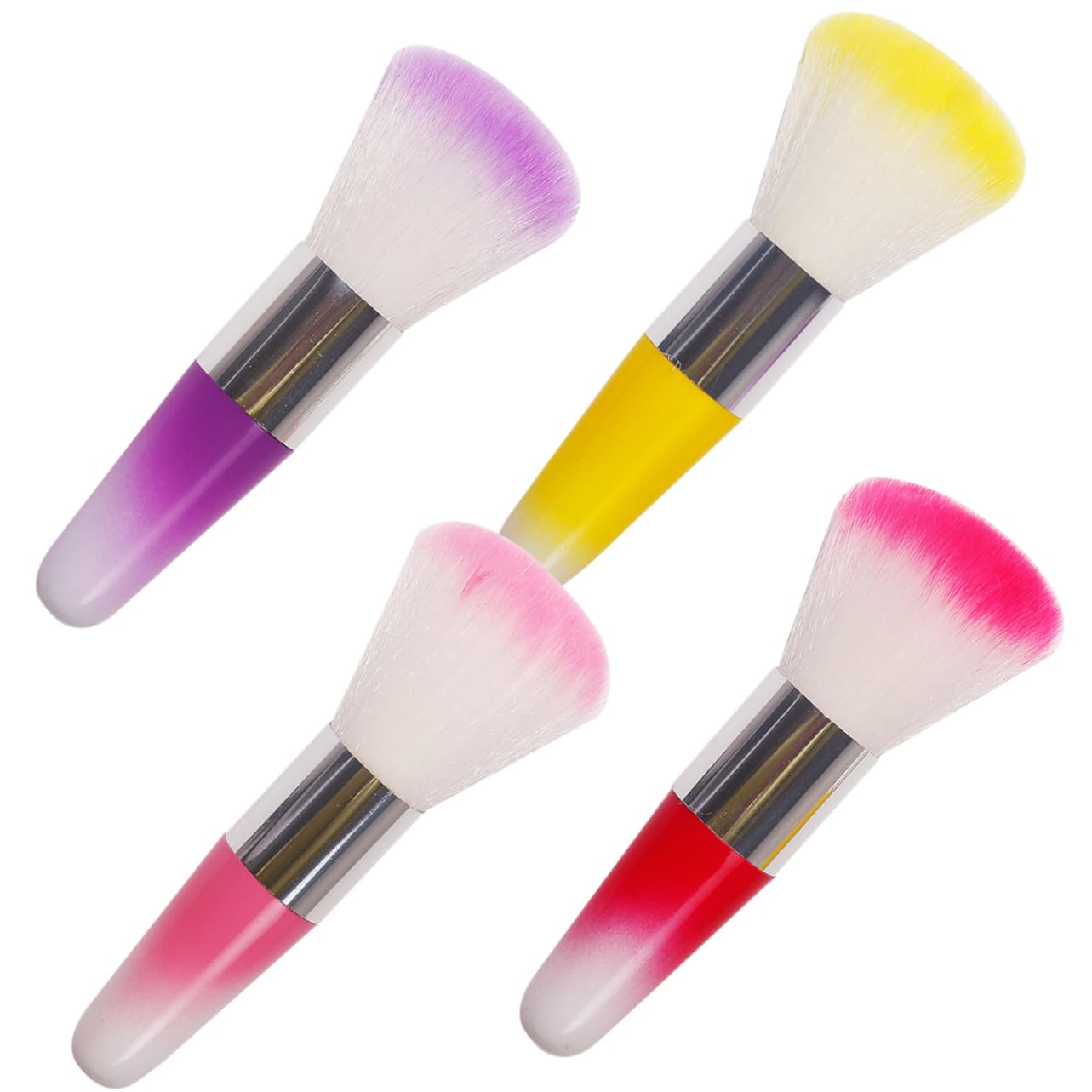 Healvian 20pièces Pinceaux De Maquillage Ergonomiques Pour Brosse De Nettoyage Manucure Poudre Set De Beauté