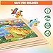 4 Packs 24 PCs Wooden Puzzles for Kids Ages 3-5, Montessori Toddler Jigsaw Puzzles, Preschool Educational Toys Gifts for Children Ages 4-8, Puzzles Boards Toys Gifts for 3 4 5 6 7 8 9 Boys Girls