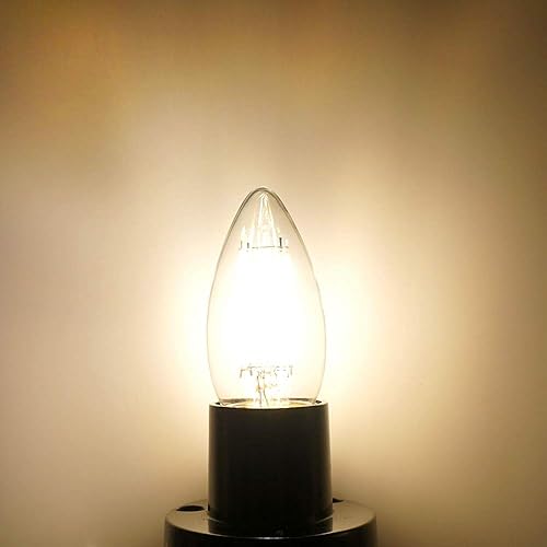 Miniatura 10 de Bombilla LED de bajo voltaje de 12 voltios, regulable con atenuador de 12 V CC, 2 W 200 lm, equivalente a incandescente de 25 W, blanco cálido 2700