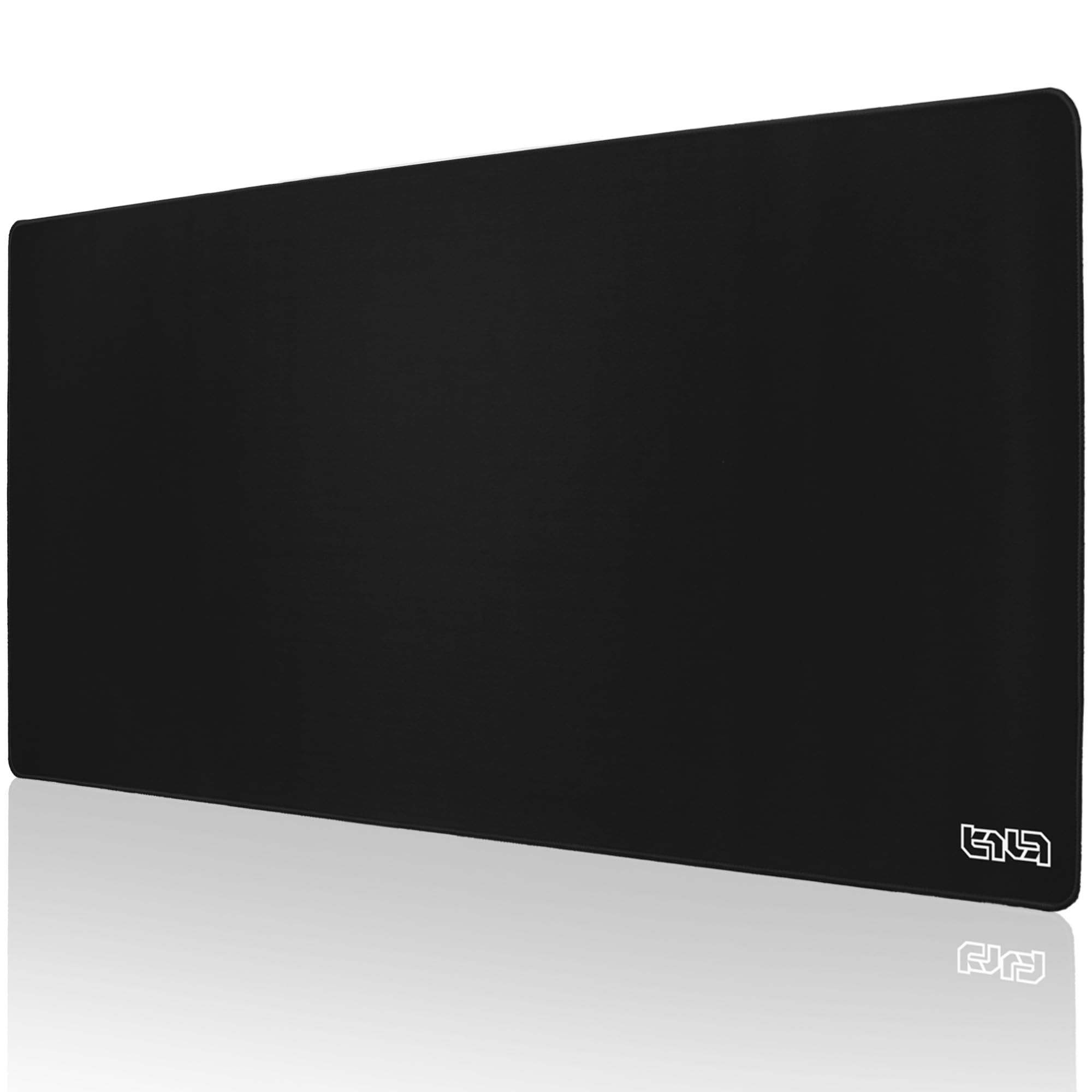 Tilt Podkładka na Biurko 100x50 cm | Antypoślizgowa Duża Podkładka pod Mysz oraz do Akcesoriów Komputerowych i Biurowych | Wodoodporna Mata na Biurko XXL (Black)