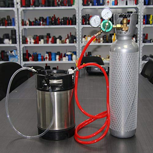 Serrure à bille Corny Keg à double connecteur Barb pour préserver la pression du fût - 7