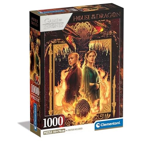 Clementoni Jigsaw Puzzle House Of The Dragon 1000 Pieces Cover
