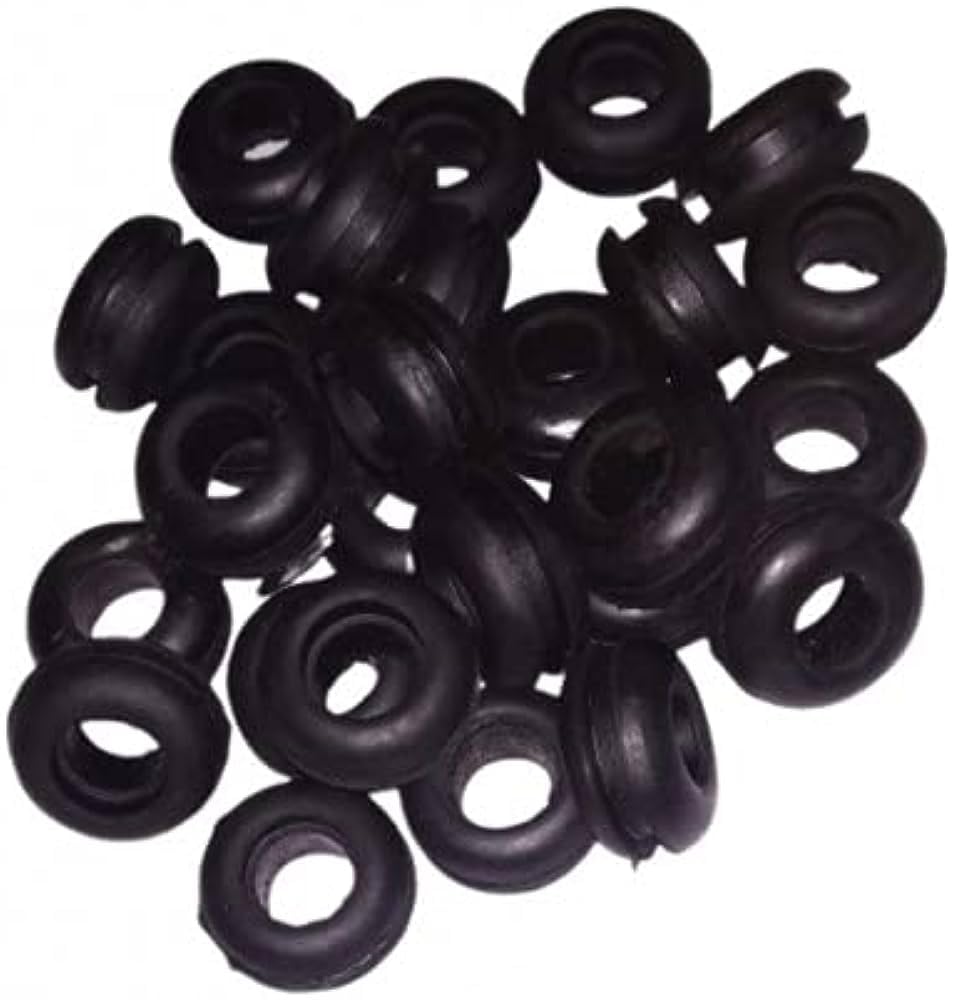 Aquapari Drip Irrigation Rubber Grommet 16mm J-Type -Blackfor Gardening Watering Farm Pipe - Pack of 100 (B0CMTXZTCK) Amazon Price History, Amazon Price Tracker