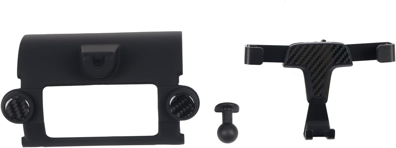 ITrims Car Phone Holder for Toyota FJ Cruiser 2007-2022 Car Dashboard Mount Cell Phone Cradles Adjustable Phone Stand Holder Universal Compatible with Most Smartphones Carbon Fiber