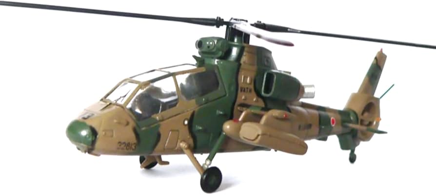 Amazon.co.jp: 1/100 陸上自衛隊 OH-1 忍者ヘリコプター 航空機 模型