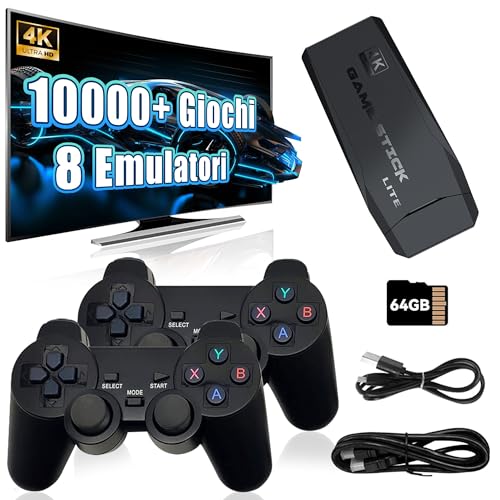 Uscita HD & Compatibile con TV: Questa console emulatrice retro supporta un'uscita HD stabile e fluida, collegandosi facilmente a TV, monitor e proiettori. Basta collegare il cavo USB a un adattatore di alimentazione 5V/1A e alla console, quindi utilizzare un cavo HD per collegare la console al TV. Imposta la sorgente di ingresso del TV sulla porta HD corrispondente e gioca immediatamente. Che sia in salotto, ufficio o sala multimediale, goditi un'esperienza di gioco retro HD senza interruzioni che fonde perfettamente la nostalgia classica con la tecnologia di visualizzazione moderna