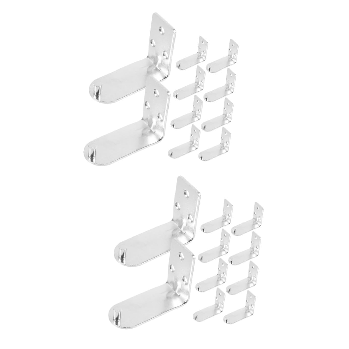 Mikikit 20stücke Förmige Metall-wandhalterung Für Feuerlöscher Teiliges Und Langlebig Einfache Installation Für Zuhause Und Gewerbe